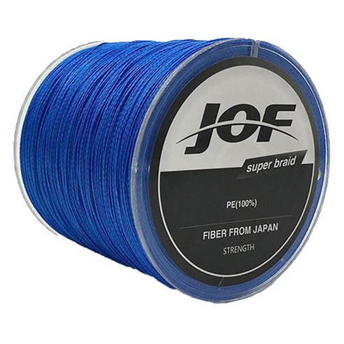 비케이 4합사 PE JOF 낚싯줄 500m, 블루