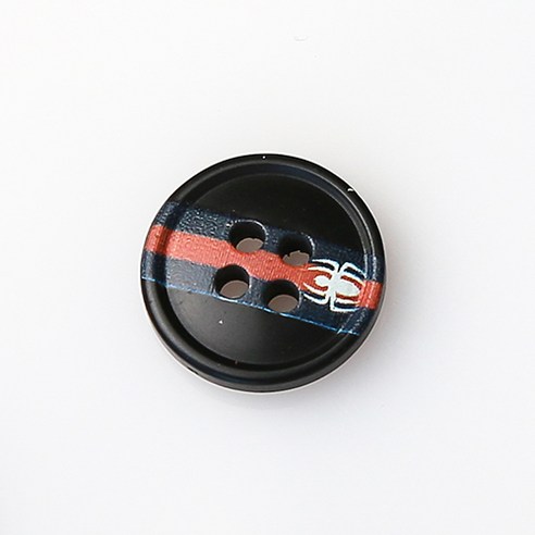 HR빅버튼 마푸투 NO4 단추 15mm, 혼합 색상, 4개입