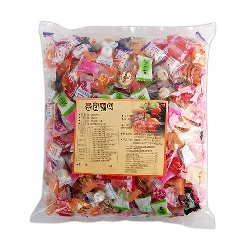 종합 캔디, 2.4kg, 1개