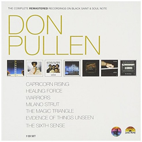 Don Pullen - Don Pullen (Deluxe Edition Box) EU수입반, 7CD
