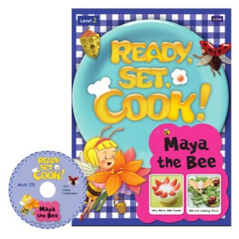 Ready Set Cook! Level. 2: Maya the Bee(SB+Multi CD+AB+Wall Chart+Cooking Card), A List