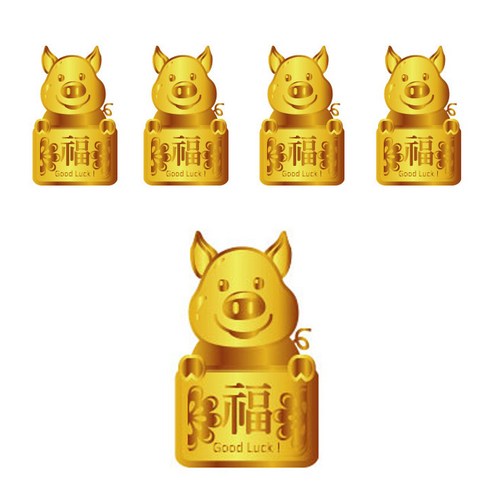 幸運禮物 金色 配件 貼紙 智能手機觸控筆 平板筆 智能筆 智能風扇 iPad 筆 手機配件