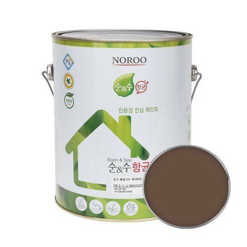 순앤수 항균 DIY 페인트 4L, NR9060, 1개