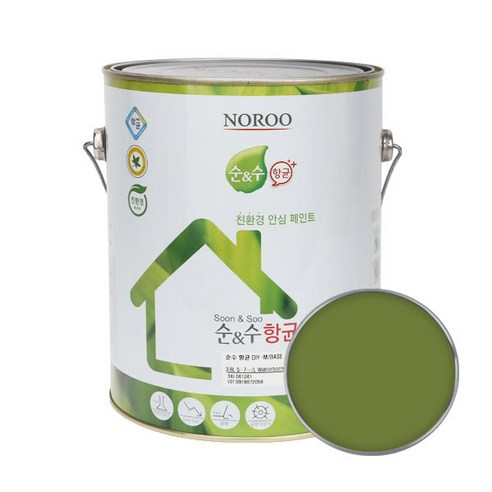 순앤수 항균 DIY 페인트 4L, NR9071, 1개