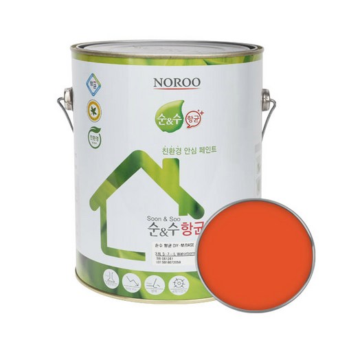순앤수 항균 DIY 페인트 4L, NR9012