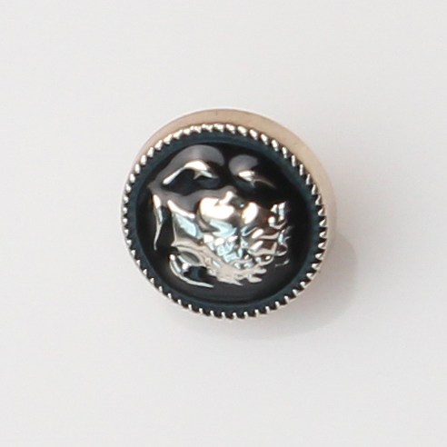 HR빅버튼 수크레 단추 NO44 11mm, 혼합 색상, 4개입