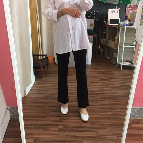 최신마미 임부 정장 부츠컷 슬랙스