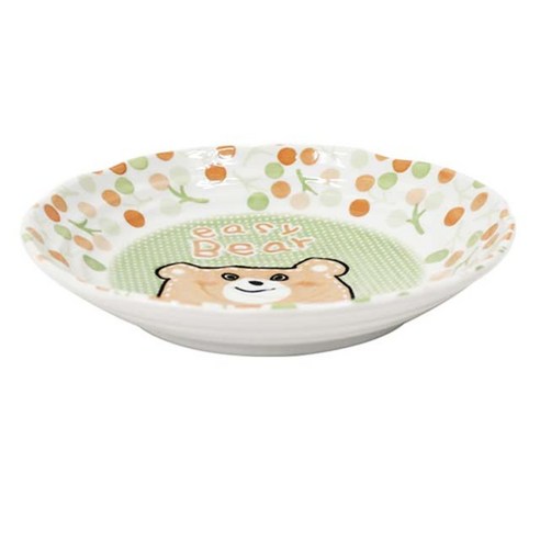 디어리빙 어린이 곰 파스타식기, 혼합 색상, 1개