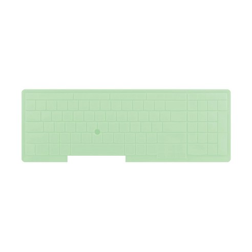 카라스 칼라스킨 레노버 노트북용 키스킨 LEN 12번 E531 E540 E550 E555, 그린, 1개