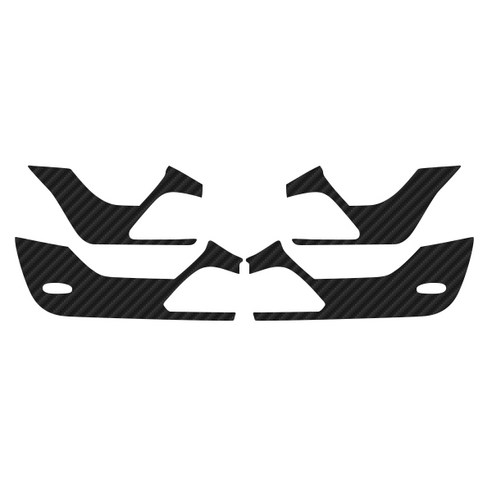 네임드컴퍼니 Origin 카본 도어커버 4p 세트, 삼성, QM6