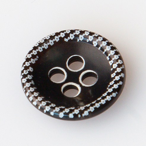 HR빅버튼 바쿠 단추 NO13 15mm, 혼합 색상, 4개입