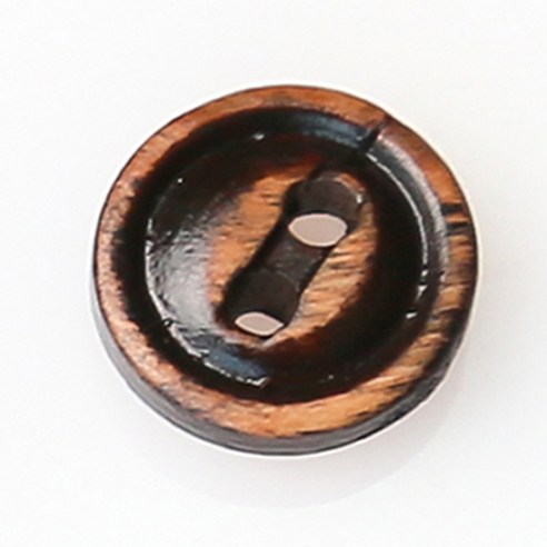 HR빅버튼 브리지타운 단추 NO27 10mm, 혼합 색상, 4개입