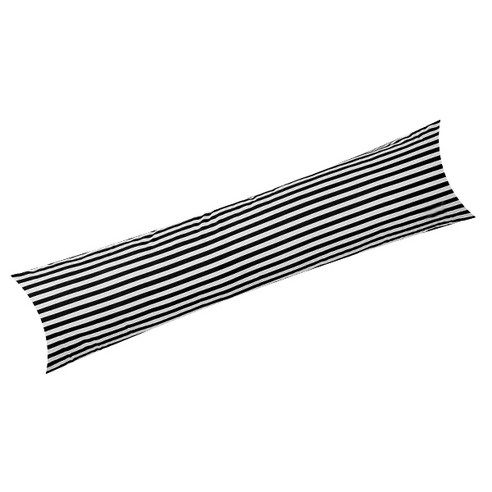 홈앤슬립 캔디라인 D타입 바디필로우커버, 블랙