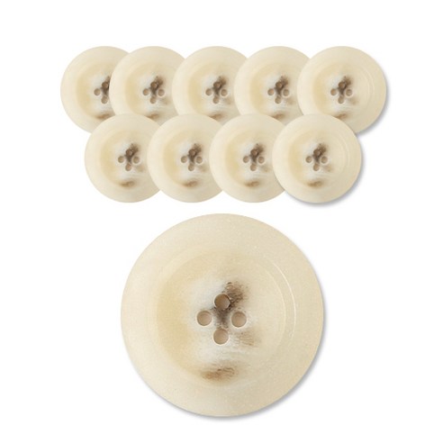 패션포인트 무광 텔미단추 21mm, IV, 10개