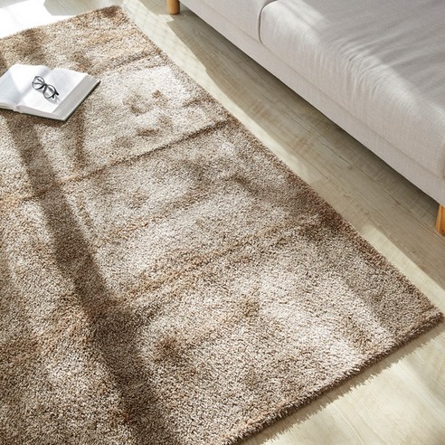 라뽐므 모노 샤기 러그