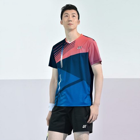 요넥스 남성용 라운드티셔츠 83TS027MMB + 반바지 81PH001MBK