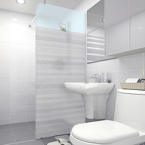 디자인수풀 북유럽 스타일 샤워 윈도우 시트지, SW675