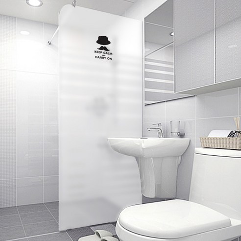 디자인수풀 북유럽 스타일 샤워 윈도우 시트지, SW592