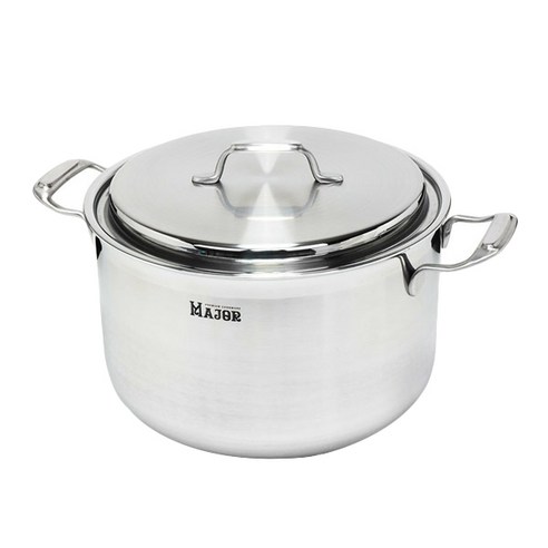 키친아트 메이져 스텐 통5중 인덕션 곰솥냄비, 28cm, 1개