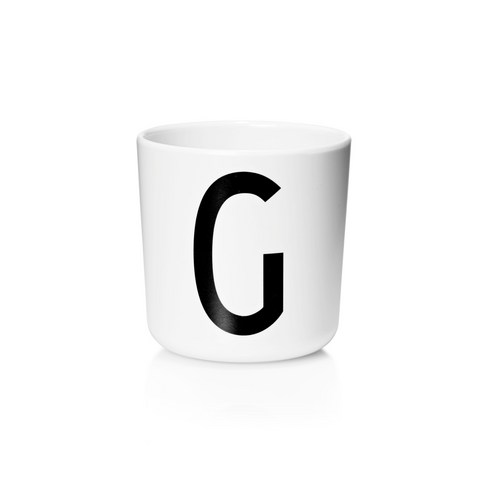 디자인레터스 멜라민 알파벳 컵, G, 1개