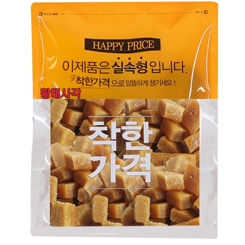 셰프시리즈 반려견 져키 대용량 300g, 오리 리얼사각, 1개