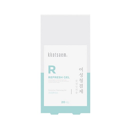 웨트러스트 꽃샘 리프레쉬 젤 여성청결제, 1.7g, 20개입