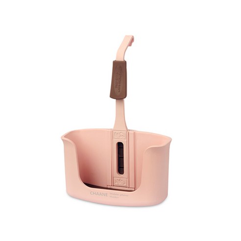 차아네 차량용 세이프 핸드폰 거치대 송풍기형, 1개, 연핑크
