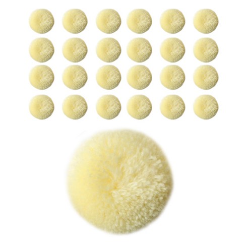 현글로벌 패션포인트 PartIII 폼폼이 방울 장식 20 mm, NO 4, 25개