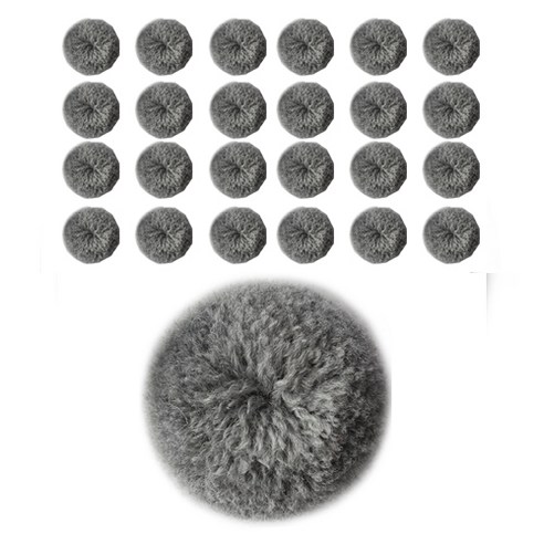 현글로벌 패션포인트 PartIII 폼폼이 방울 장식 20 mm, NO 17, 25개