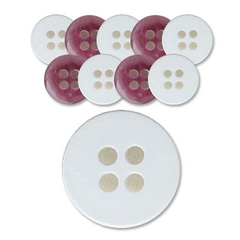 패션포인트 로고민자 단추 10mm, 071, 10개입