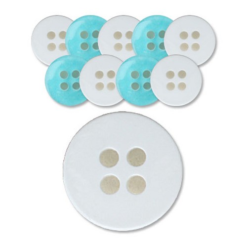 패션포인트 로고민자 단추 10mm, 065, 10개입