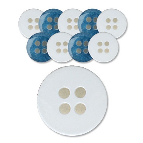 패션포인트 로고민자 단추 10mm, 067, 10개입