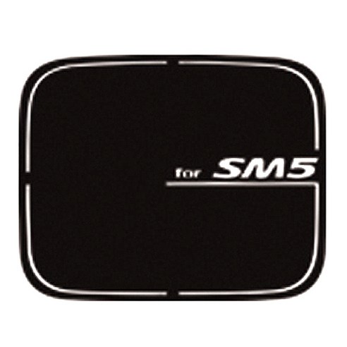 아이스타라인 카티즈 카본 주유구 스티커, SM5, 1개