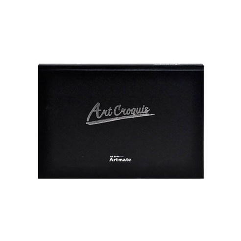아트메이트 크로키북 양장제본 블랙 105g, B5, 1개