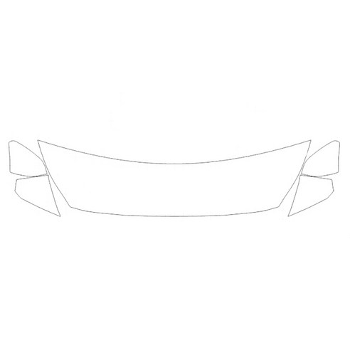 헥시스 현대 소나타 SEL 2018 PU재질 PPF보호필름, 05 HFM 45.72cm BIKINI, 1세트