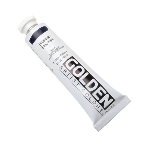 골덴 아크릴물감 낱색 S4 1460 PrussianBlueHue, 59ml, 1개