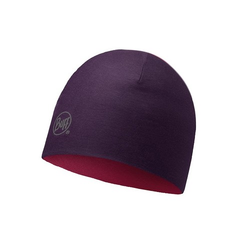 버프 미드웨이트 울 비니, SOLID PLUM