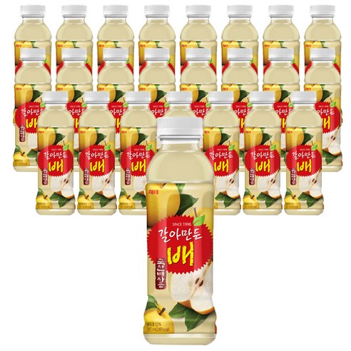 해태htb 갈아만든배, 340ml, 24개