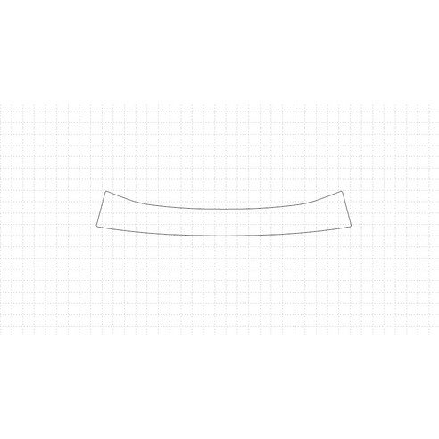 헥시스 쉐보레 볼트 EV 2018 PVC PPF 보호필름 차량용 가드용품, 16. REAR BUMPER, 1개