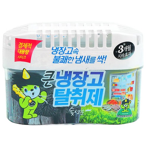 산도깨비 냉장고 탈취제 숯 420g, 10개