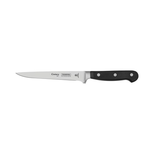 트라몬티나 센츄리 안심 스테이크 나이프 15.2cm 24023106, 블랙, 1개