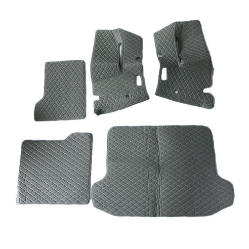 JIAODIAN 프리미엄 퀼팅 트렁크 매트 그레이, 토요타, RAV4 2006년