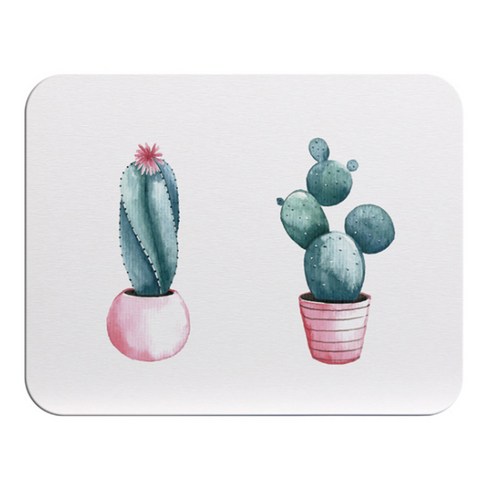 리빙조이 카투스프린팅 규조토 발매트 35 x 45 cm, G, 1개