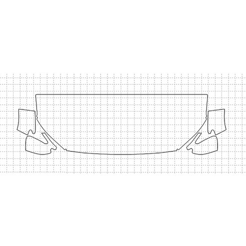 헥시스 현대 코나 ULTIMATE 2018 PVC PPF 보호필름 차량용 가드용품, 15. HFM 60.96cm, STRAIGHT, WRAPPED, 1개