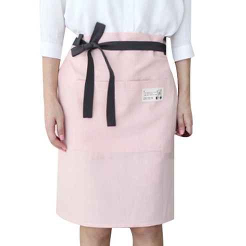 골드얀 데일리 허리 앞치마, 베이비핑크, 1개