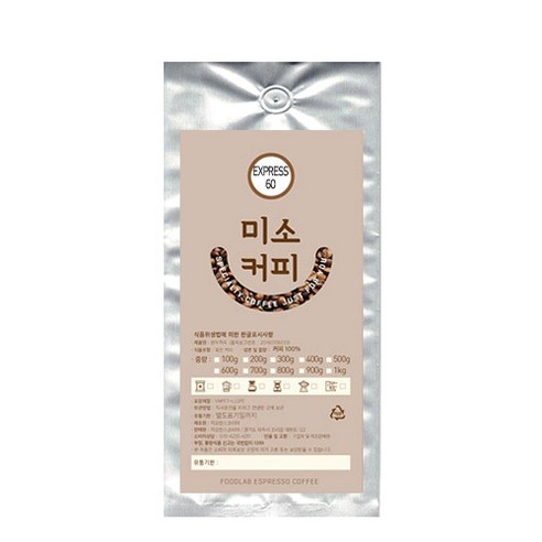 미소커피 EXPRESS 60 분쇄 커피, 핸드드립, 1000g