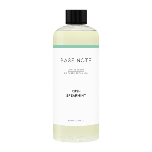 베이스노트 리필오일, 러쉬 스피아민트, 400ml
