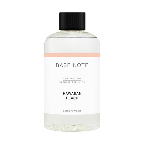 베이스노트 리필오일, 하와이안 피치, 200ml