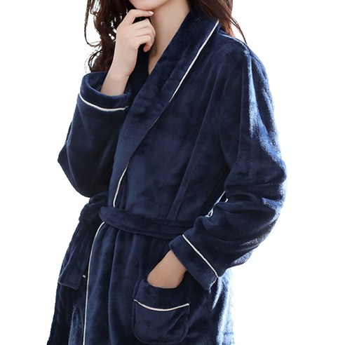 리빙조이 포근 무드 샤워가운 L, SW027, 1개