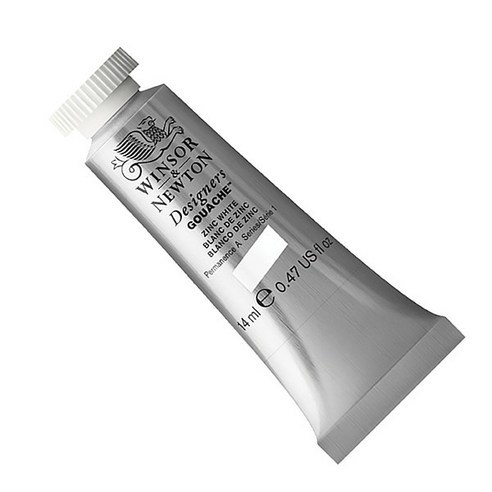 윈저앤뉴튼 디자이너스과슈낱색 S1 322 Indigo, 14ml, 322   Indigo　1개